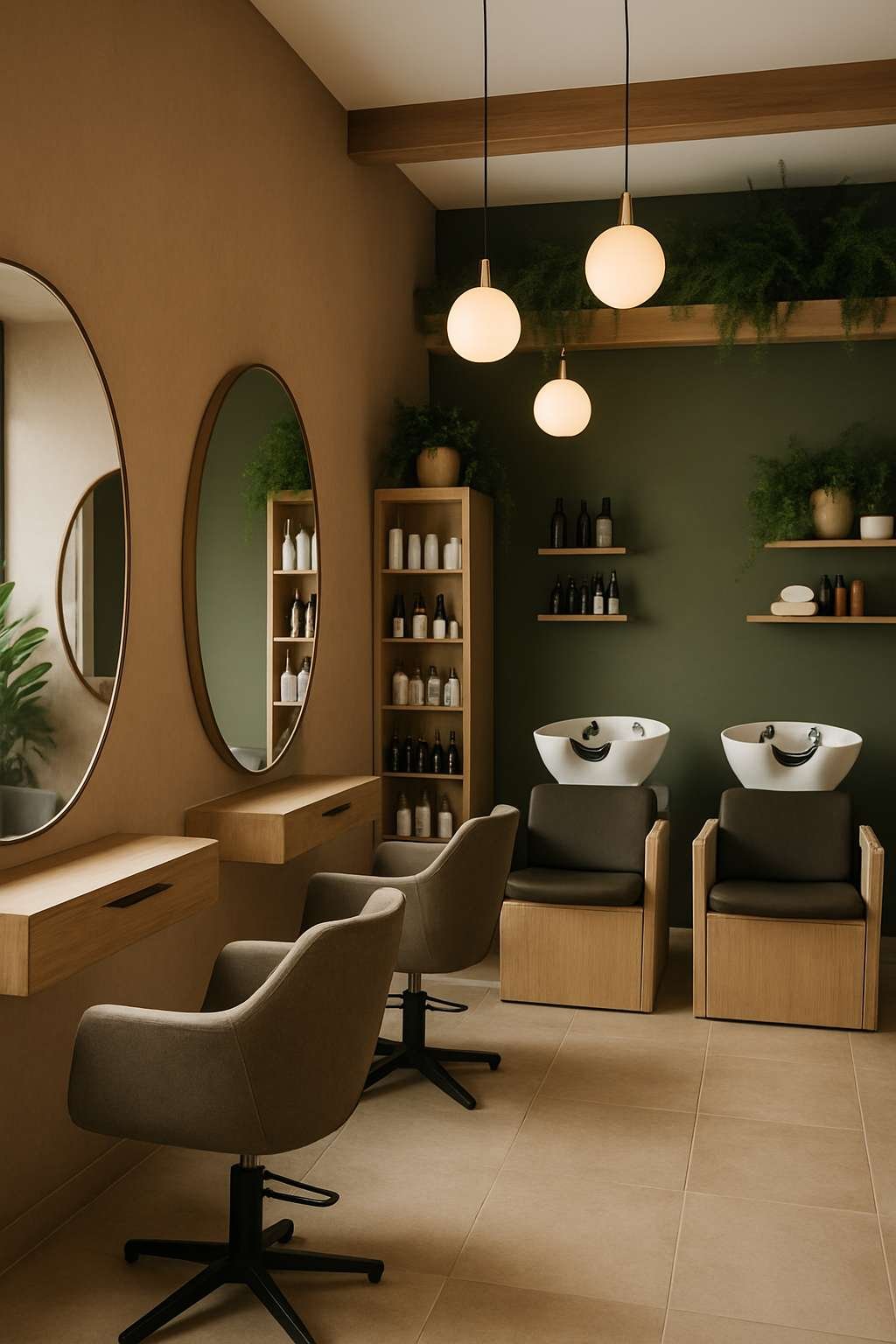 Salon coiffure végétale